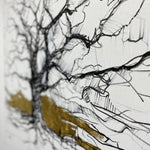 Load image into Gallery viewer, Original Artwork Yew Tree Dale Kerrigan Ink

