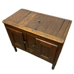 Load image into Gallery viewer, Antique French Pine Ice Box 19th Century
