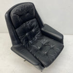 Load image into Gallery viewer, Seat of Danish Leather Lounge Chair
