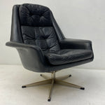 Load image into Gallery viewer, Buttons Of Danish Leather Lounge Chair
