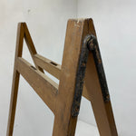 Load image into Gallery viewer, Metal Hinge Vintage Trestle Blackboard
