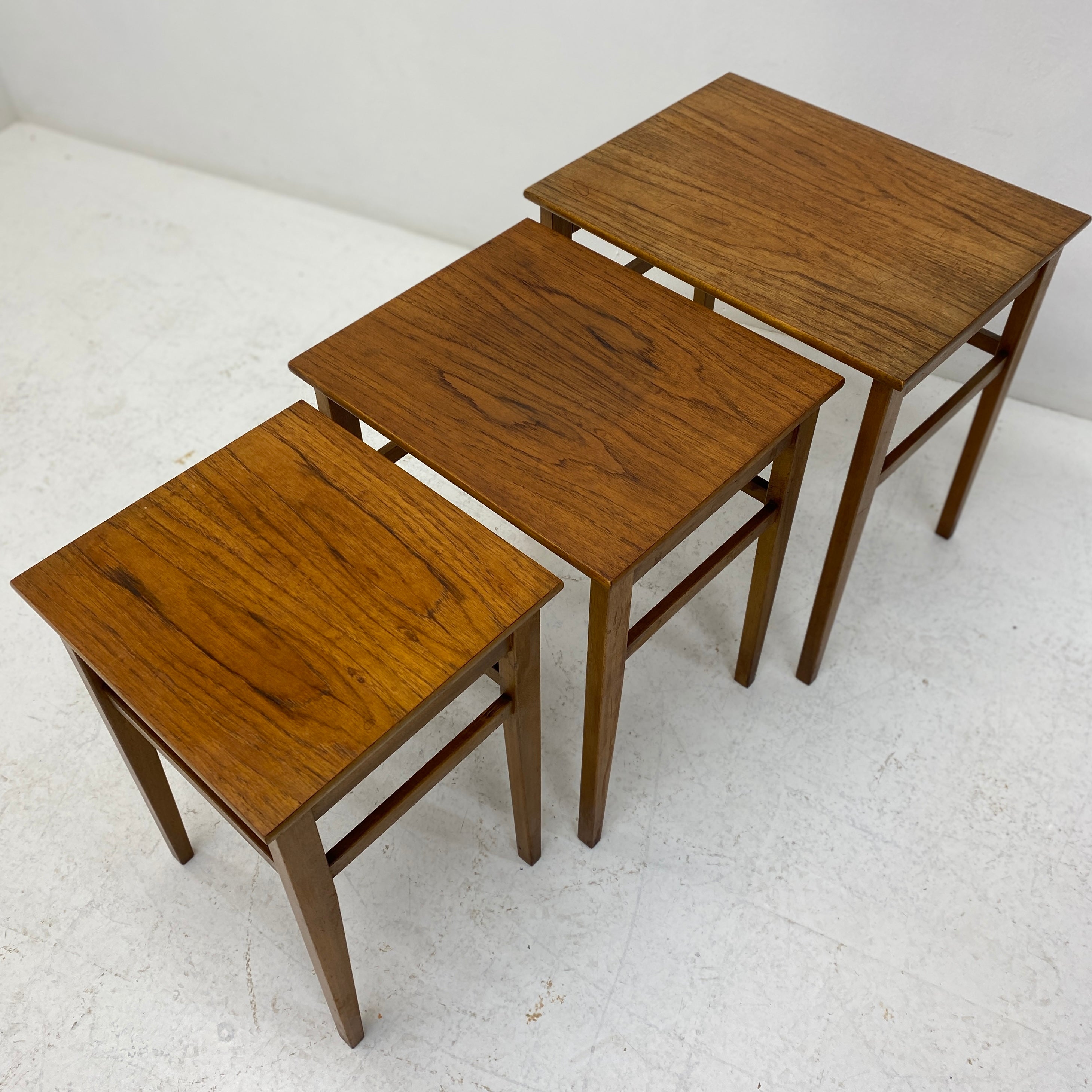 Hartleys retro sales nest of tables