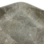 Load image into Gallery viewer, Contemporary Side Tables Shagreen Ceramic Polished Chrome
