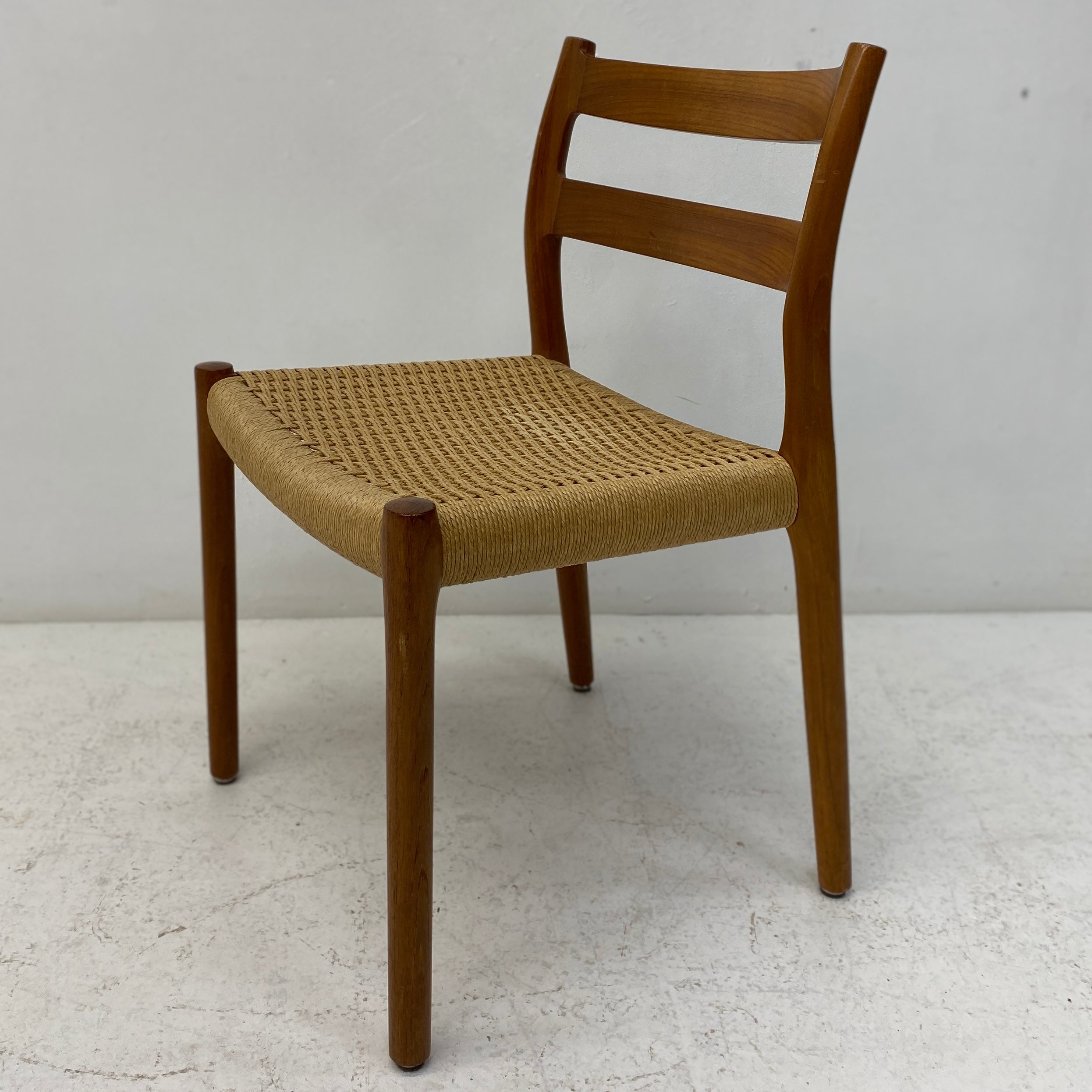 Side Of Danish Niels Moller Dining Chairs Six