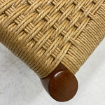 Load image into Gallery viewer, Papercord Seat Danish Niels Moller Dining Chairs Six
