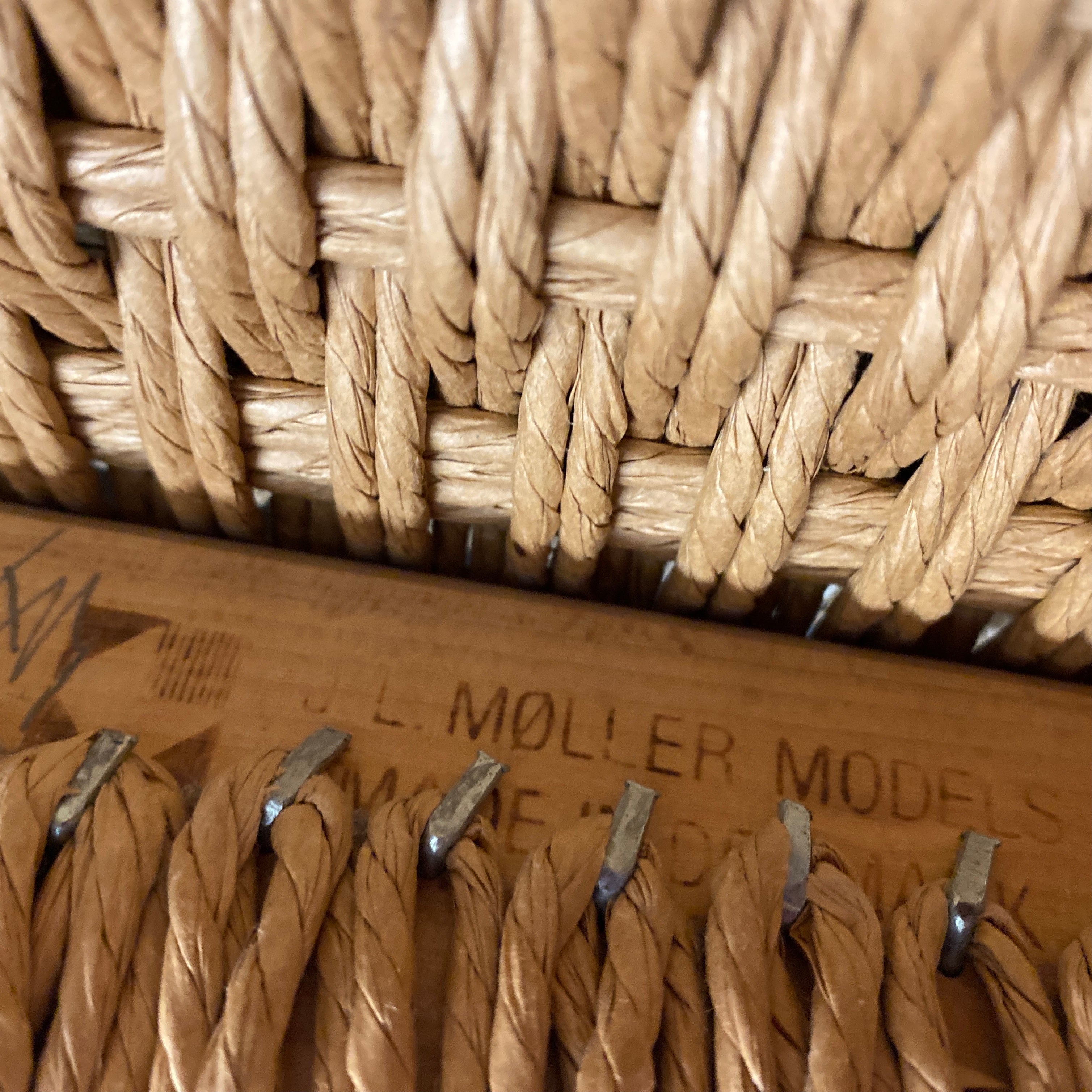 Moller Makers Mark Danish Niels Moller Dining Chairs Six