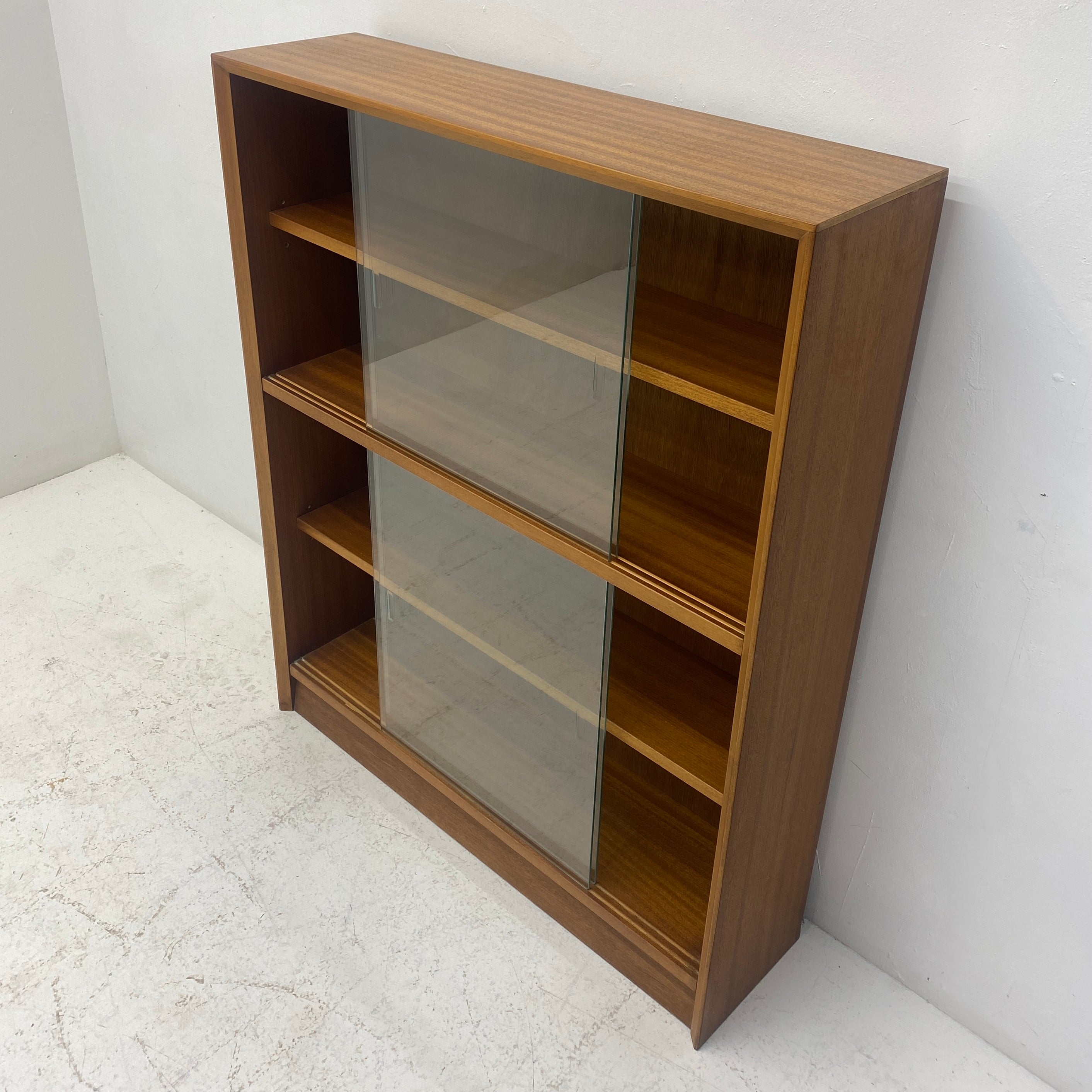 Sliding Cabinet Doors Vintage Bookcase Gibbs