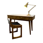 Load image into Gallery viewer, desk with chair and lamp
