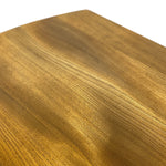Load image into Gallery viewer, A close-up of a polished wooden surface with prominent grain and a warm golden-brown finish, shown against a white background.
