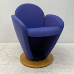 Load image into Gallery viewer, Scandinavian Swivel Chair Blue

