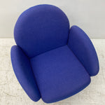 Load image into Gallery viewer, Retro Seat Scandinavian Swivel Chair Blue
