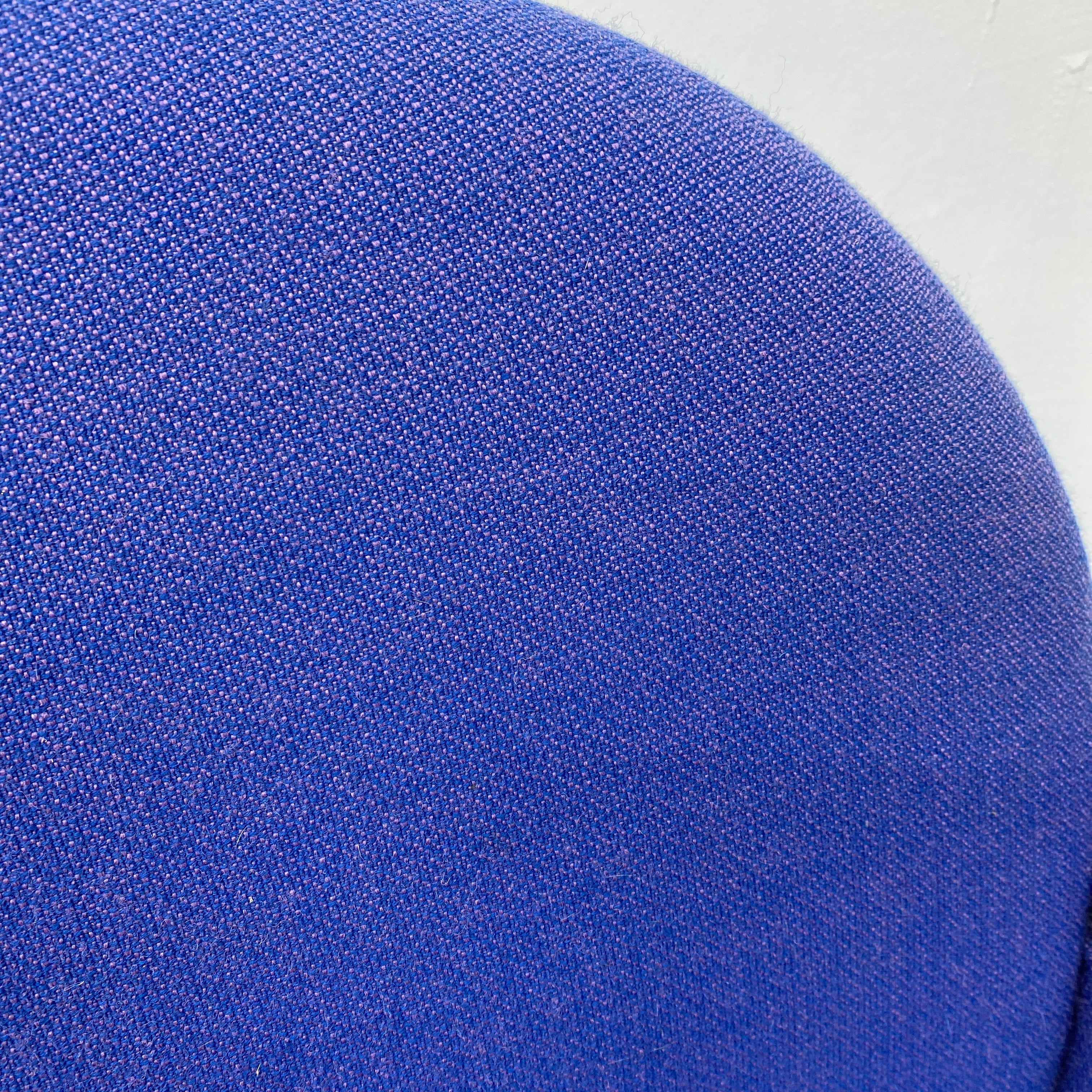 Blue wool fabric