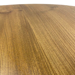 Load image into Gallery viewer, Close-up of a polished wood tabletop surface with visible grain and a warm medium-brown finish against a white background.
