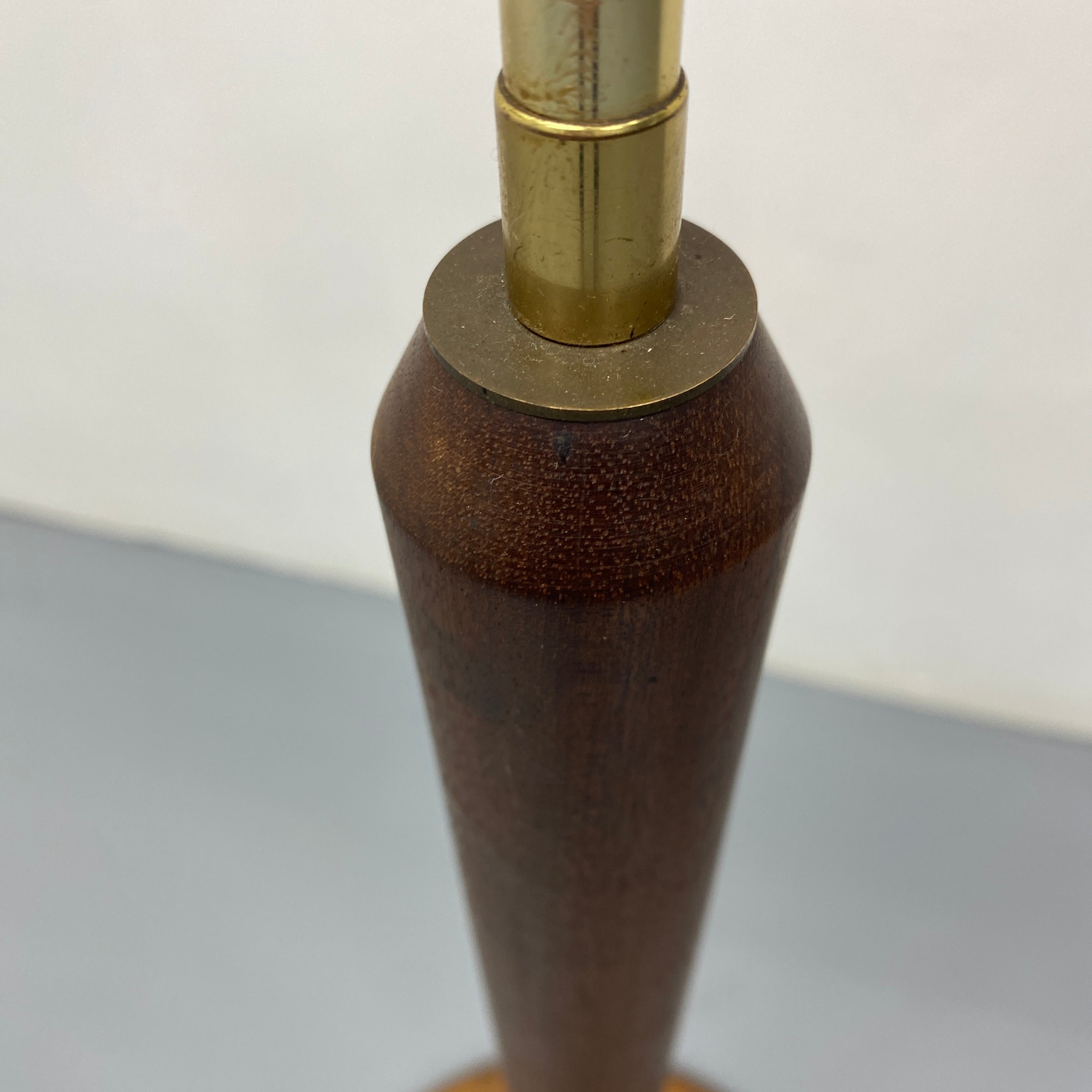 Midcentury Floor Standing Lamp & Shade