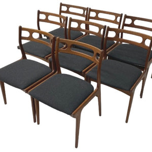 Jonannes Anderson Dining Chairs Model 138 Set Of Eight