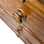 Load image into Gallery viewer, ROUND MAHOGANY HANDLES ON A CHEST DRAWERS
