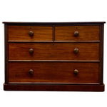 Load image into Gallery viewer, MAHOGANY DRAWERS WITH FOPUR DRAWERS WITH ROUND HANDLES
