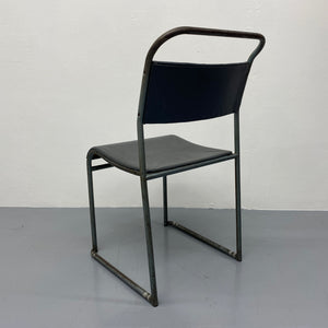 Back Of Tubular Steel Chair