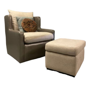 Lounge Chair & Footstool