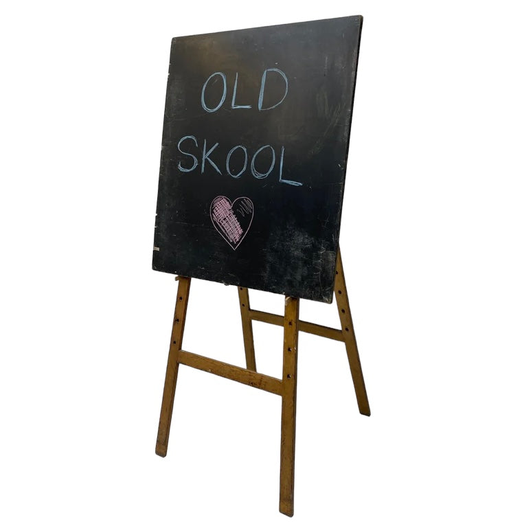 Vintage Trestle Blackboard