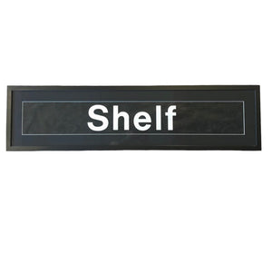 Vintage Bus Sign 'Shelf' Framed