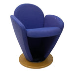 Load image into Gallery viewer, Scandinavian Swivel Chair Blue
