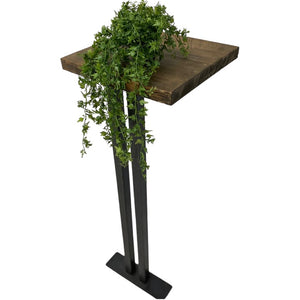 Industrial Plant Stand Poseur Table