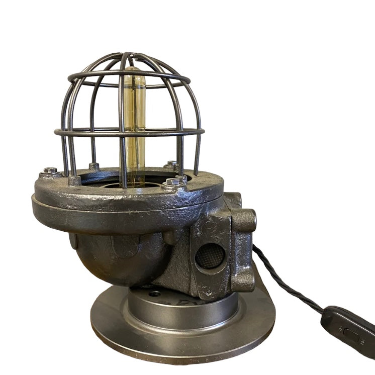Desk Lamp In Cast Iron