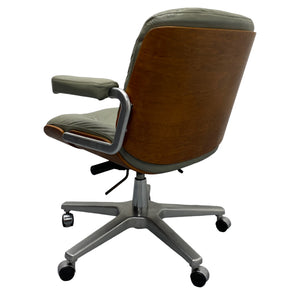 Plywood Giroflex Pasal Chair Leather Office
