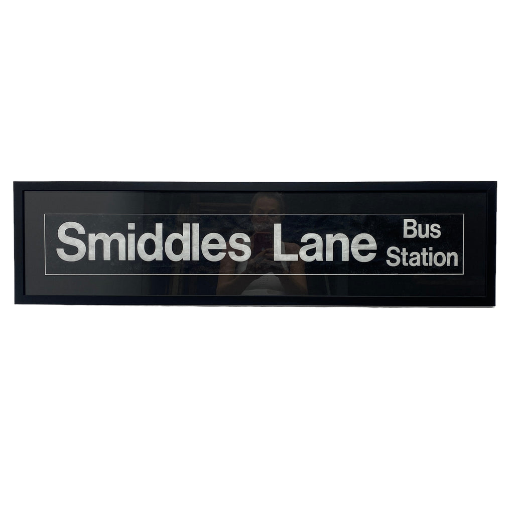 Bus Blind Smiddles Lane Bus Station Artwork – Pool Bank Interiors