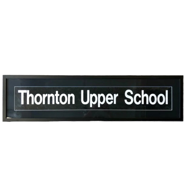 Busblind Thornton Upper School