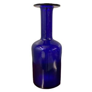 70s Danish Vase Blue