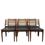 Load image into Gallery viewer, Danish Dining Chairs Erling Torvits Six
