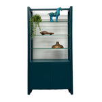 Load image into Gallery viewer, Teal Wall Shelving Unit
