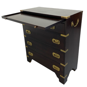 Campaign Chest Of Drawers Bureau