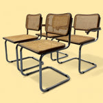 Load image into Gallery viewer, Marcel Breuer Style Set Of Dining Chairs
