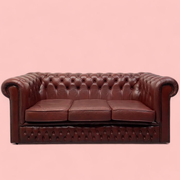 Vintage Chesterfield Maroon
