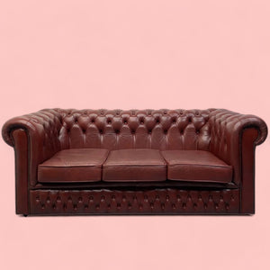 Vintage Chesterfield Maroon