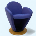 Load image into Gallery viewer, Scandinavian Swivel Chair Blue
