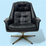 Load image into Gallery viewer, Danish Leather Lounge Chair
