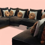 Load image into Gallery viewer, U Shaped Velvet Sofa
