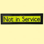 Load image into Gallery viewer, Bus Blind Not In Service Artwork
