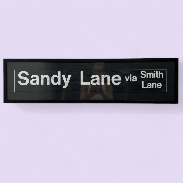 Bus Blind Sandy Lane Artwork