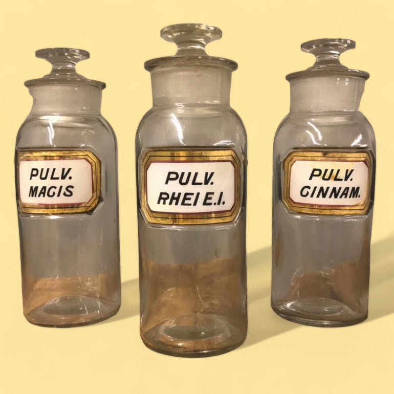 Apothecary Bottles Vintage