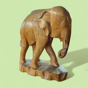 Elephant Sculpture Teak