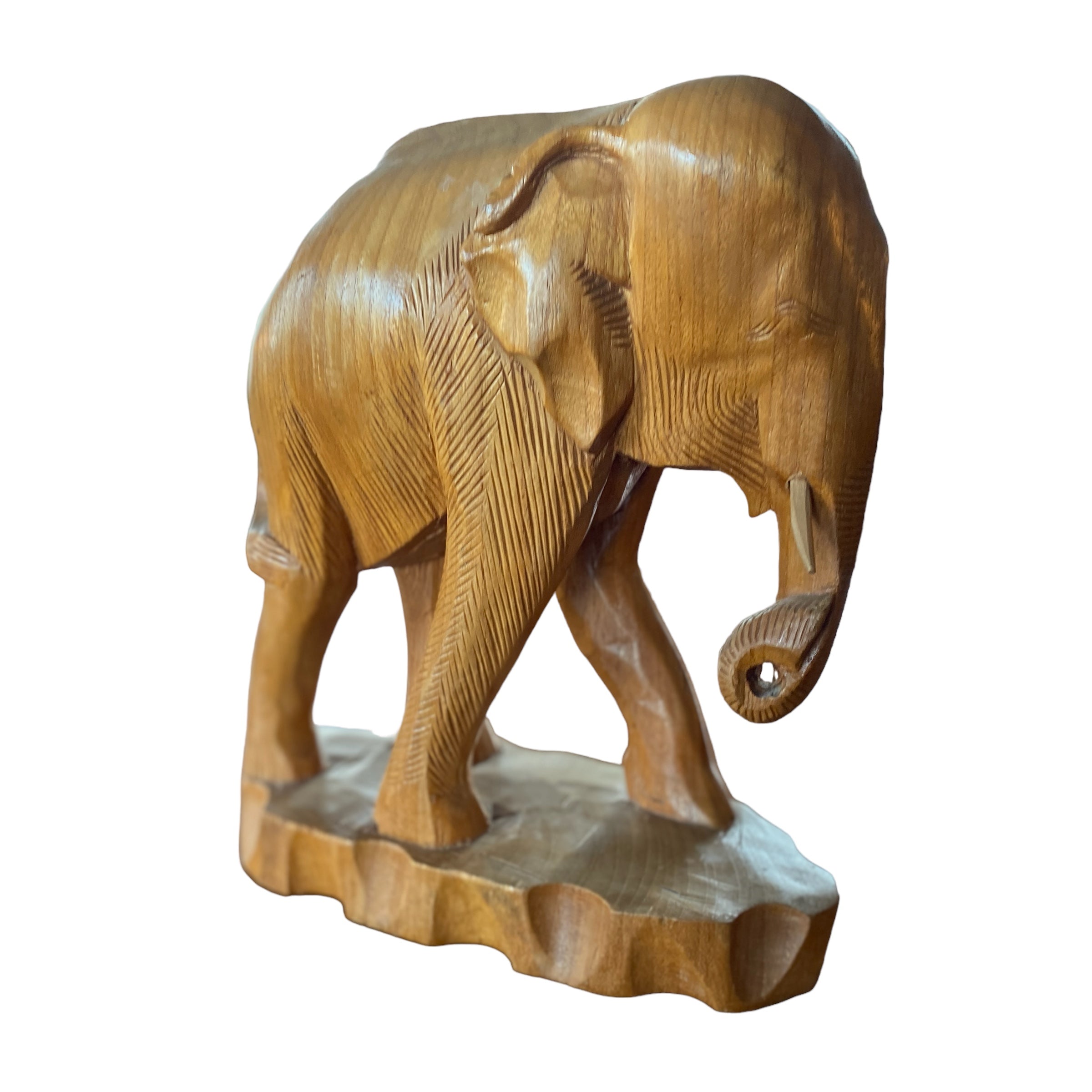 Body Of Elephant Sculpture Teak