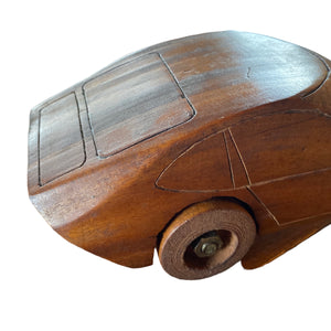 Back End Hand Carved Vintage E Type Sculpture