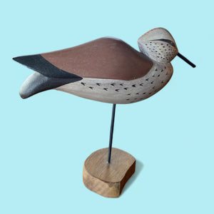 Bird Decoy Hand Painted Ornament