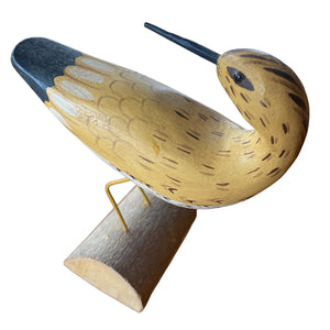 Beak Of Hand Carved & Hand Painted Shore Bird