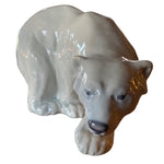 Load image into Gallery viewer, Head Of Polar Bear On The Prowl Royal Copenhagen figurine 1137
